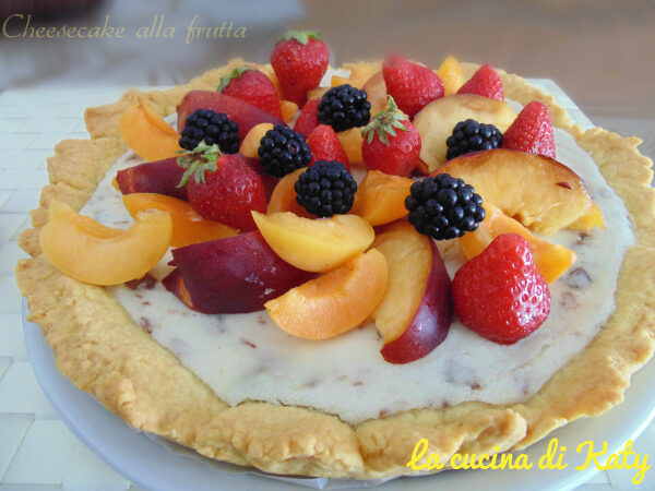 Cheesecake alla frutta