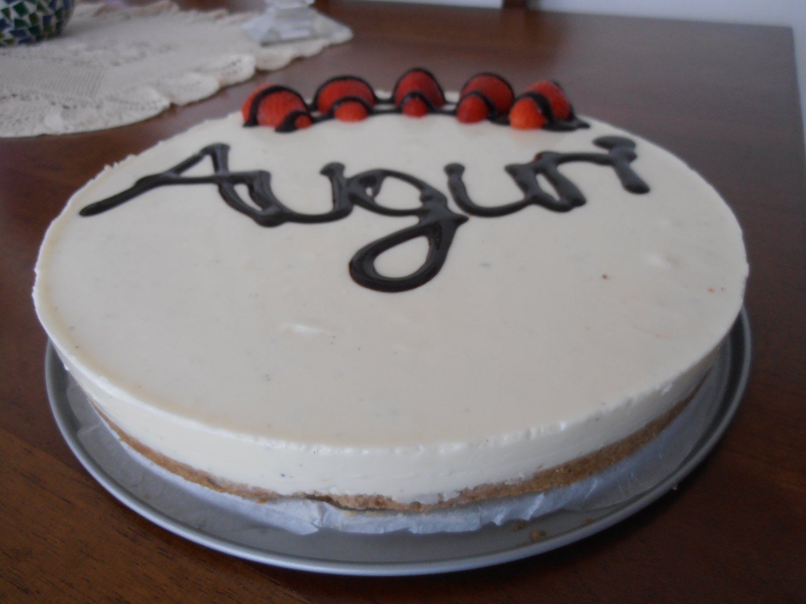 Cheesecake alla vaniglia con ricotta e philadelphia