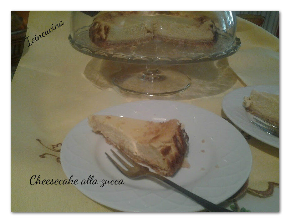 Cheesecake alla zucca – ricetta facile