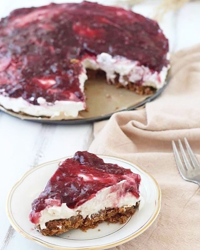 Cheesecake all’amarena