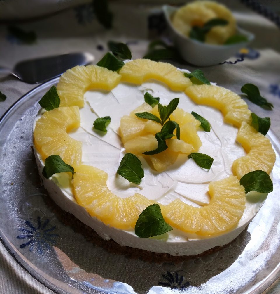 Cheesecake all’ananas