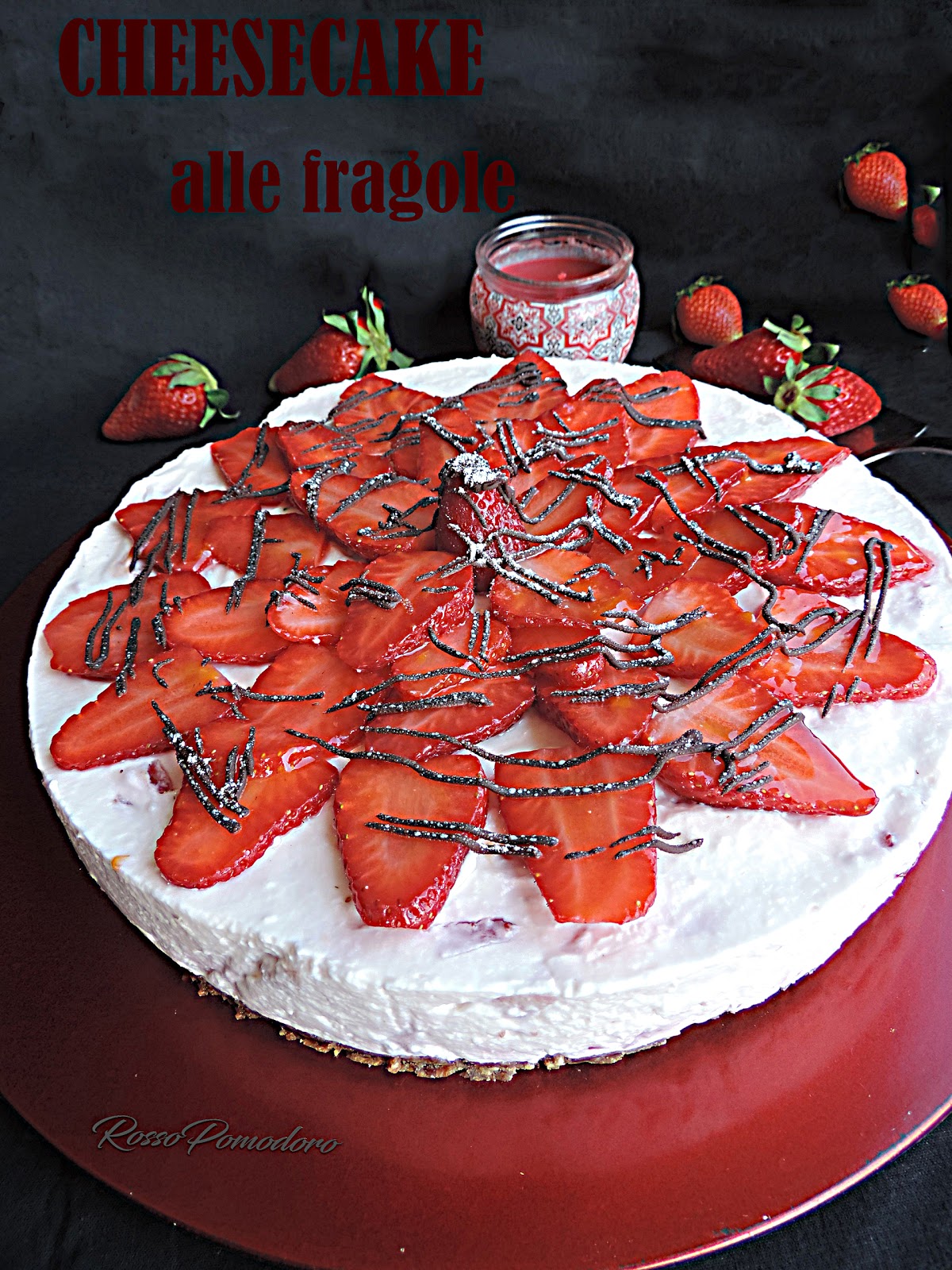 Cheesecake alle fragole