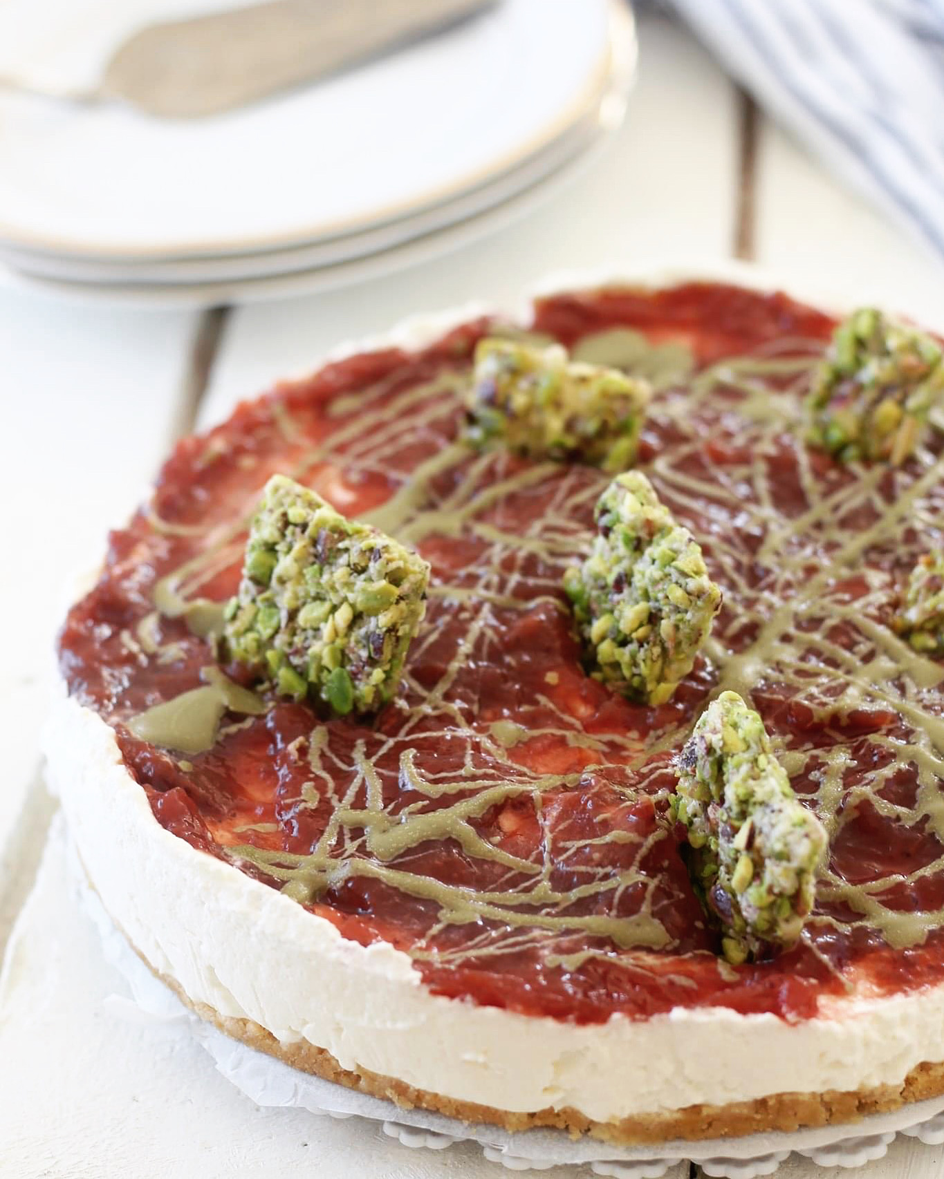 Cheesecake alle fragole