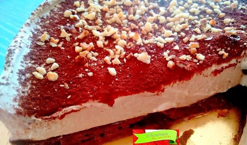 Cheesecake allo yogurt e caffè, senza colla di pesce