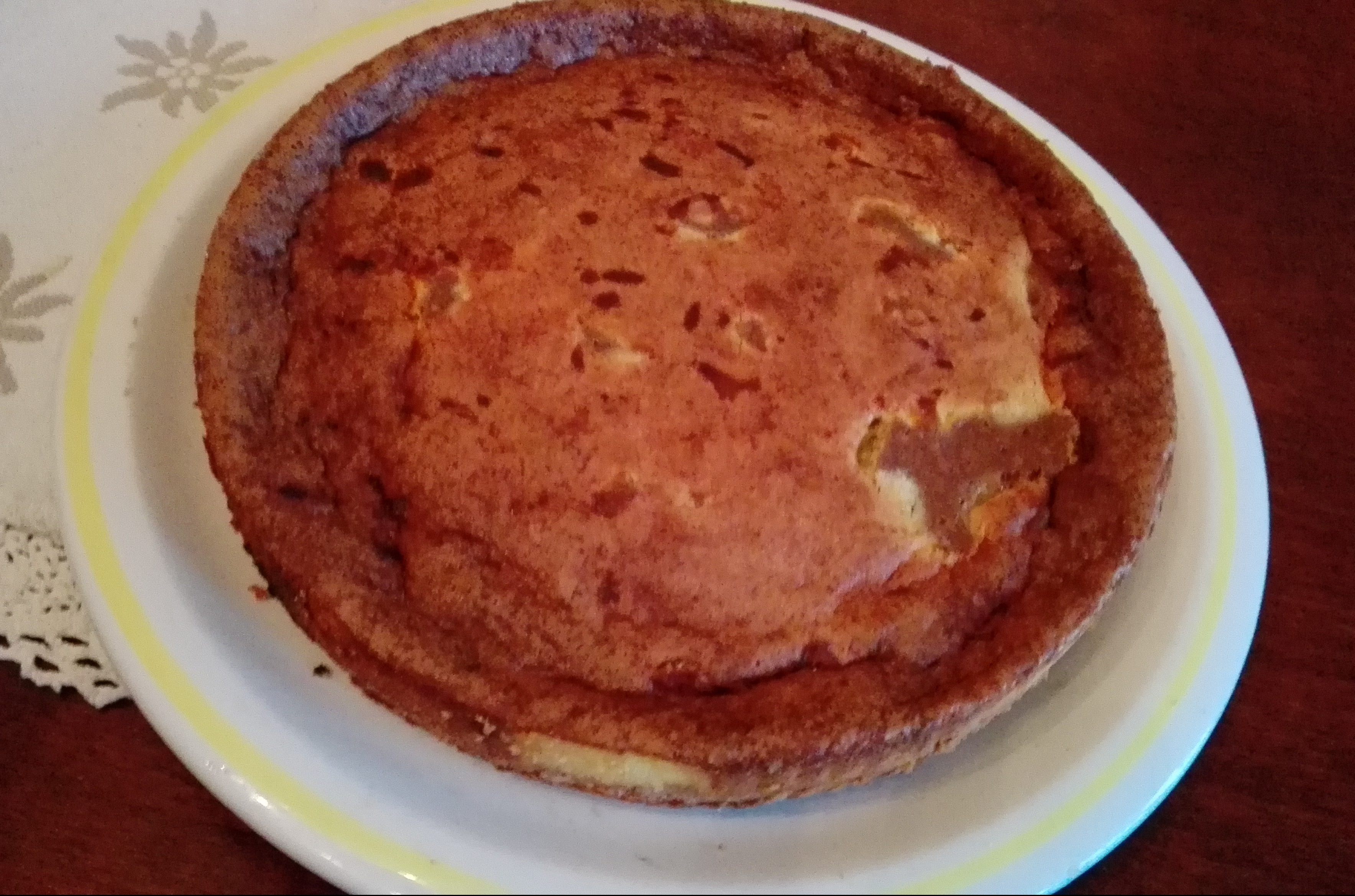 Cheesecake bicolore