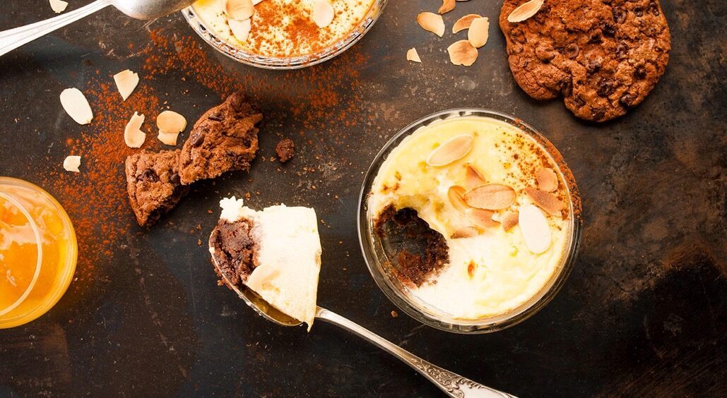 Cheesecake chocolat e arancia