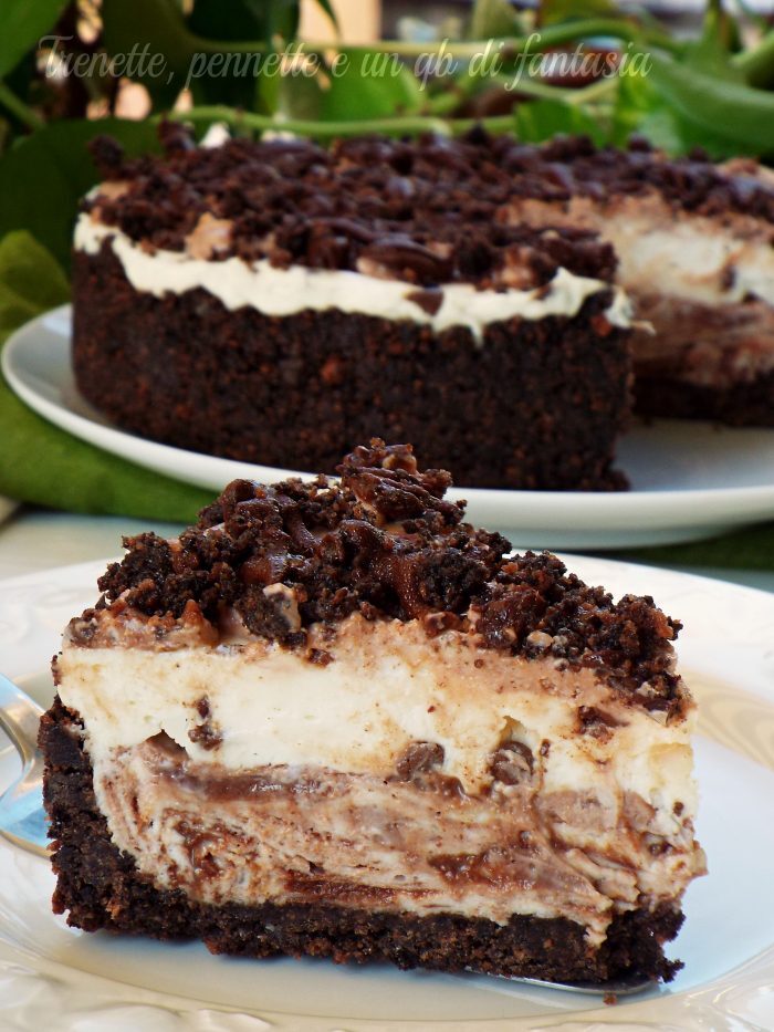 Cheesecake cioccolato mascarpone e nutella