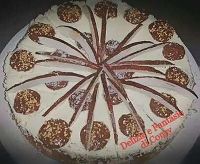Cheesecake cocco e nutella