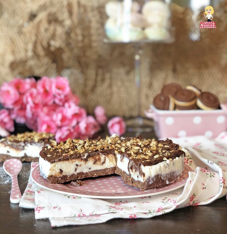 Cheesecake cocco e nutella senza philadelphia