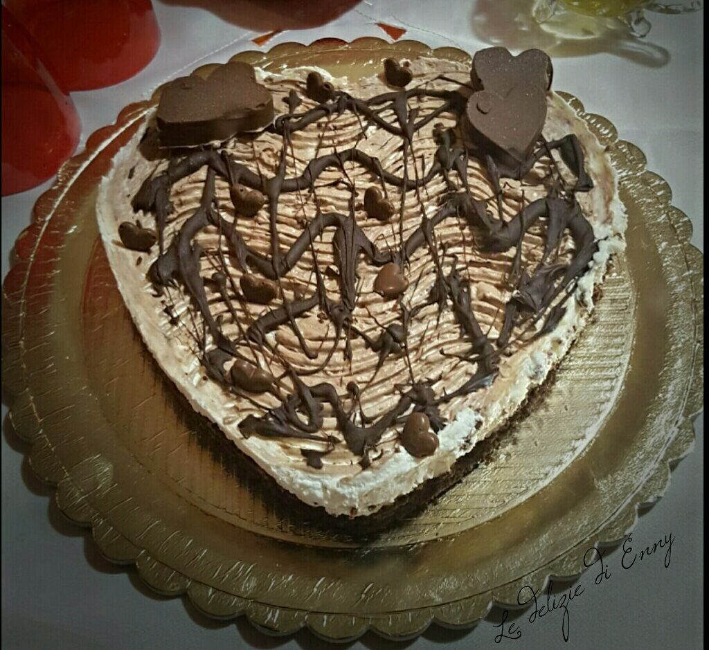 Cheesecake con cioccolato bianco
