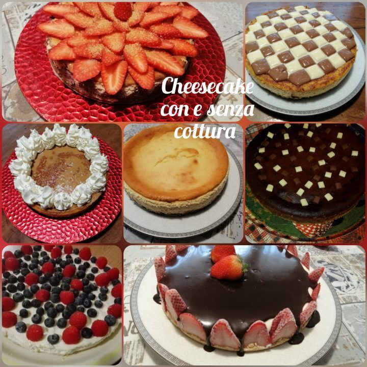 Cheesecake con e senza cottura