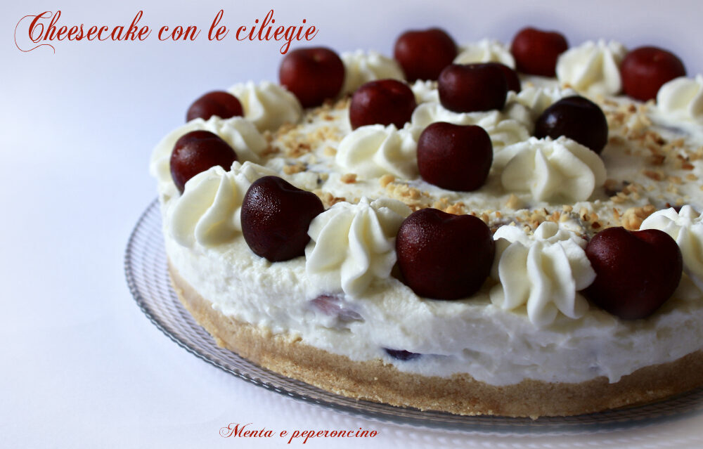 Cheesecake con le ciliegie