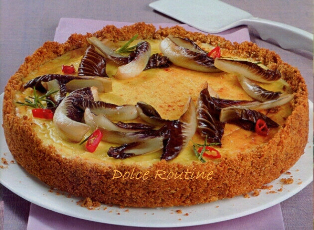 Cheesecake di formaggio robiola