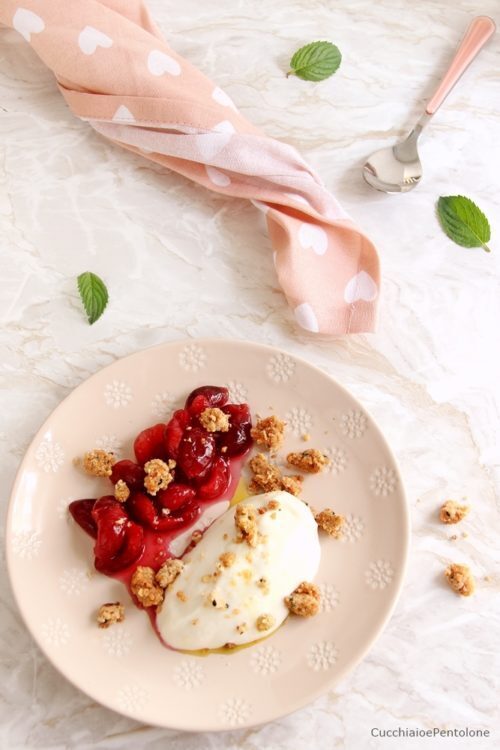 Cheesecake dolce-salato di ottolenghi