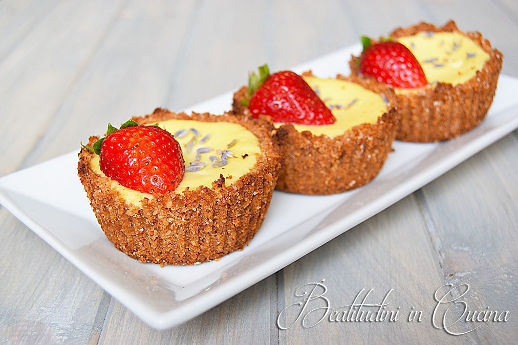 Cheesecake limone e fragole