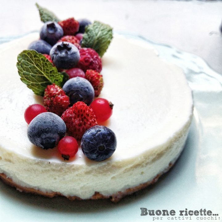 Cheesecake mascarpone e panna