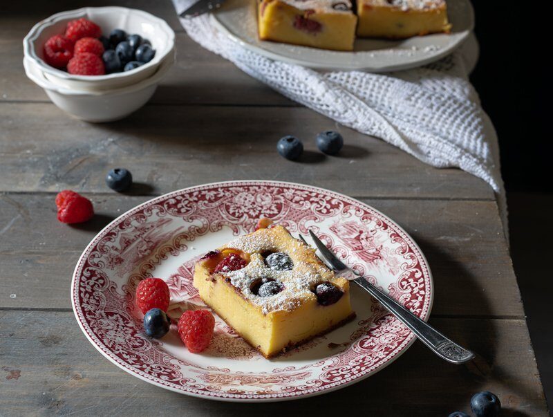 Cheesecake mascarpone frutti di bosco