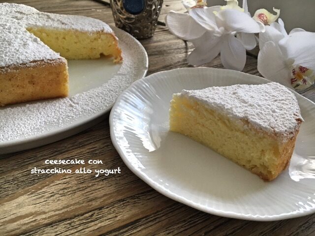 Cheesecake quasi giapponese