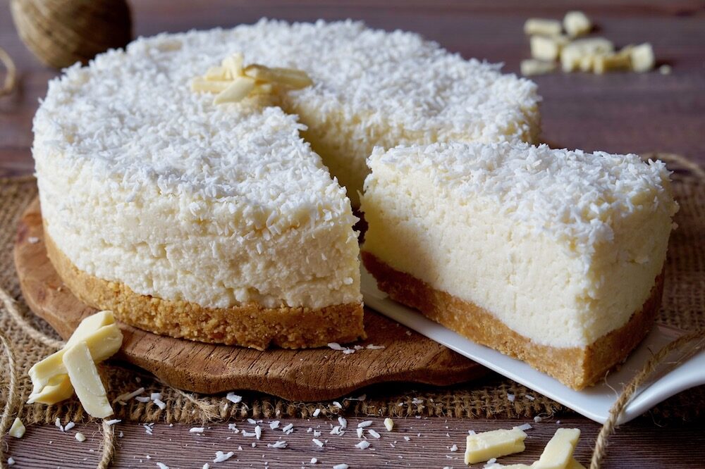Cheesecake raffaello