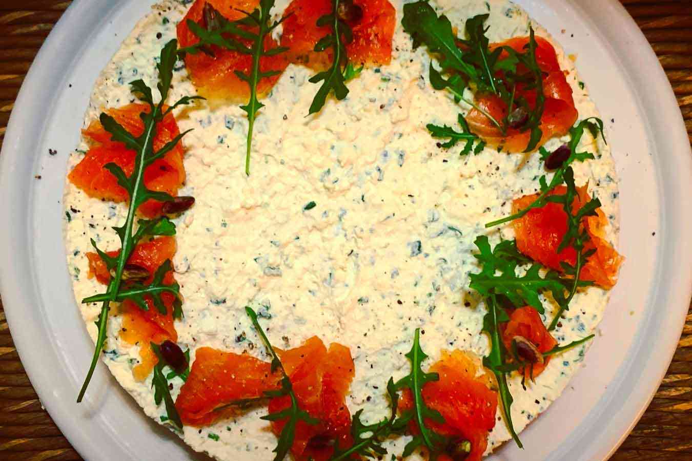 Cheesecake salata