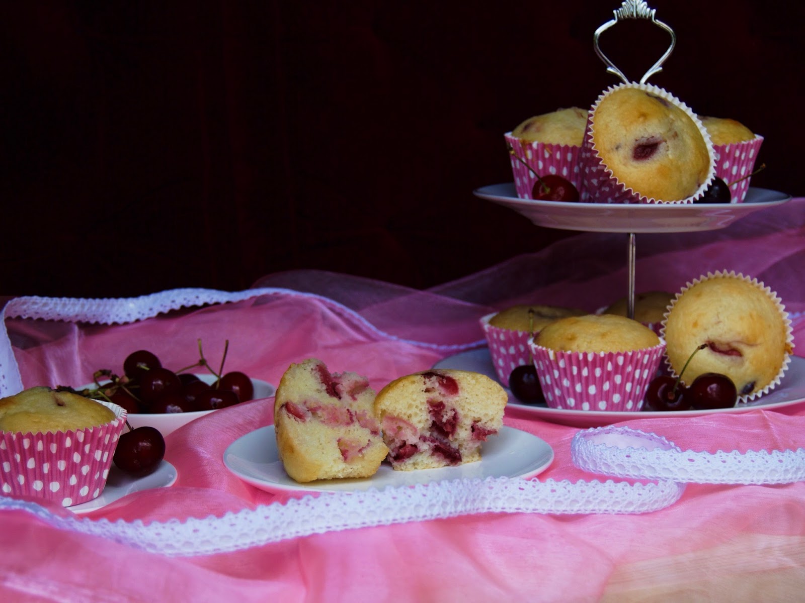 Cherry muffin