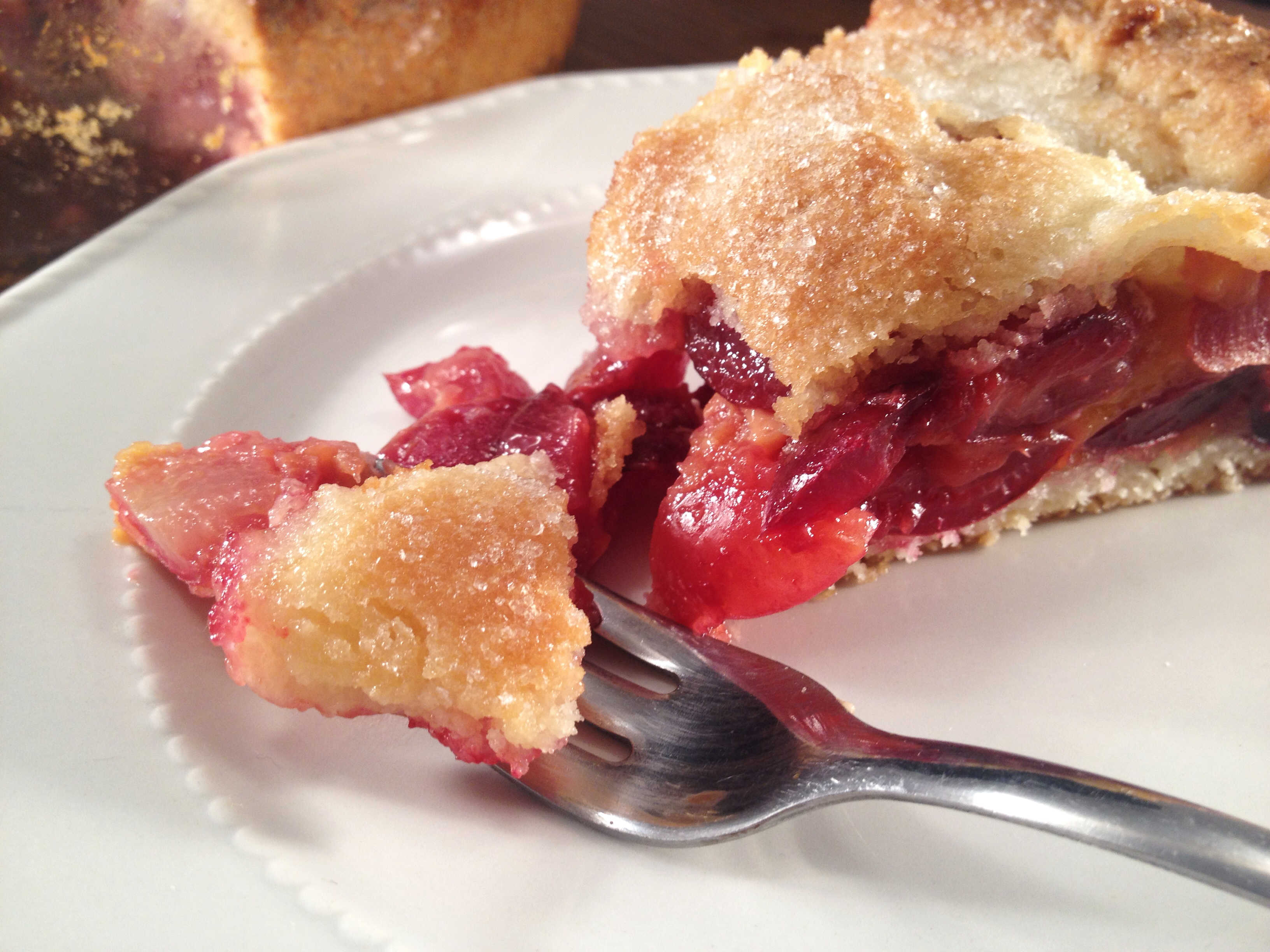 Cherry pie senza glutine