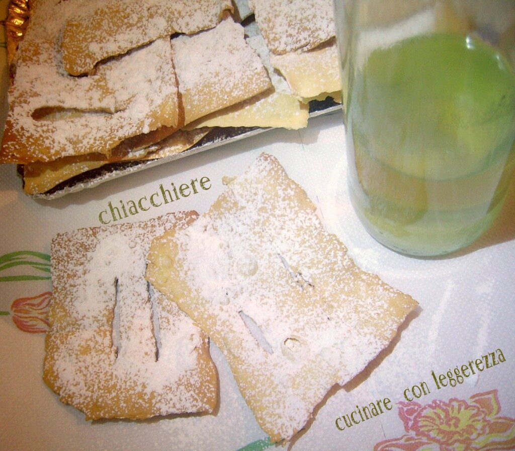 Chiacchiere al forno