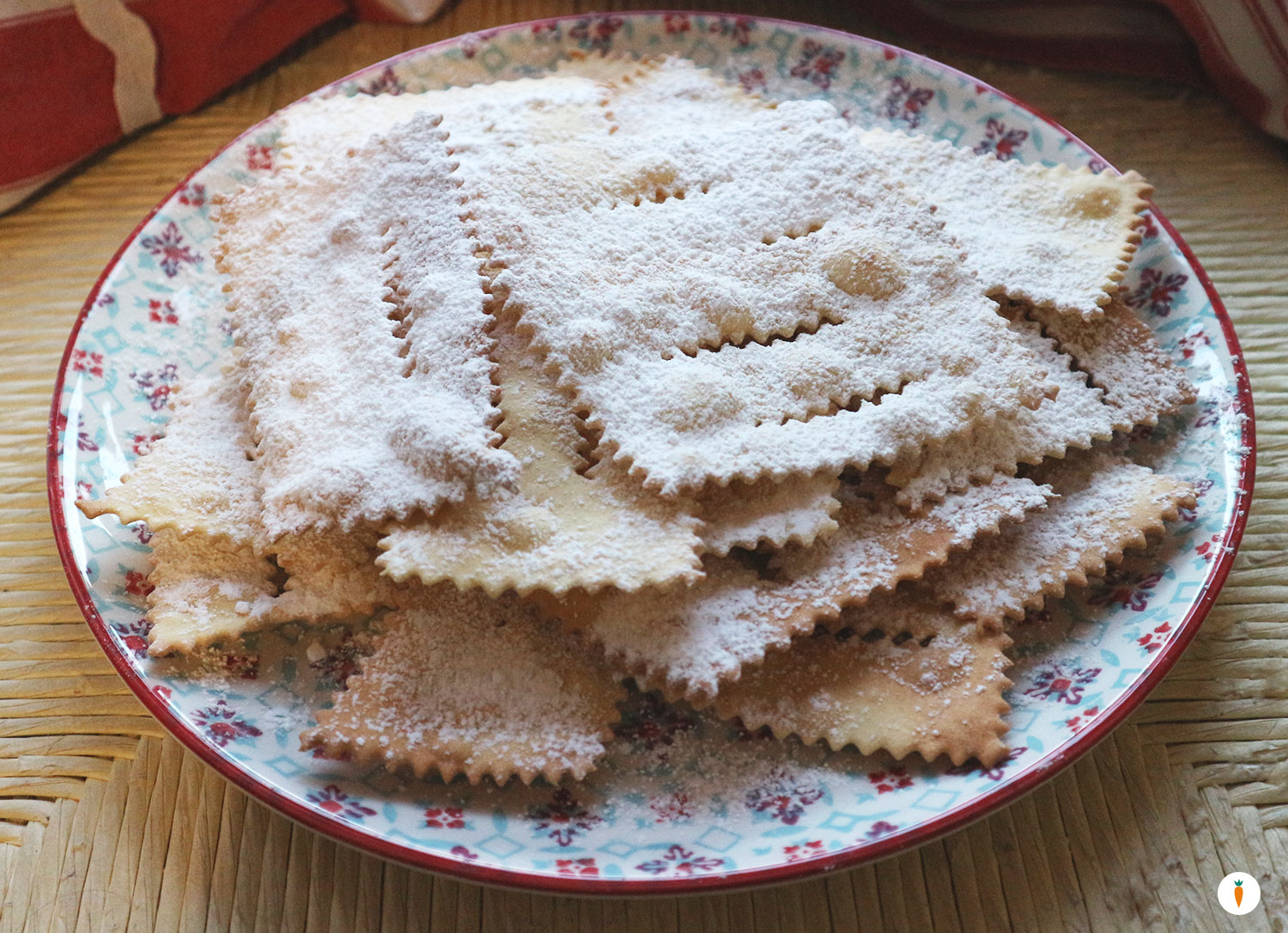 Chiacchiere al forno