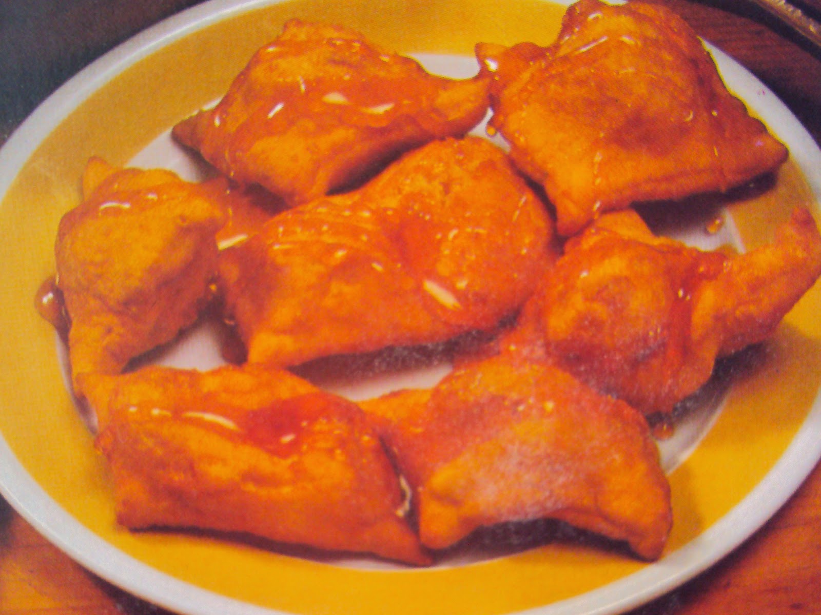 Chiacchiere al miele
