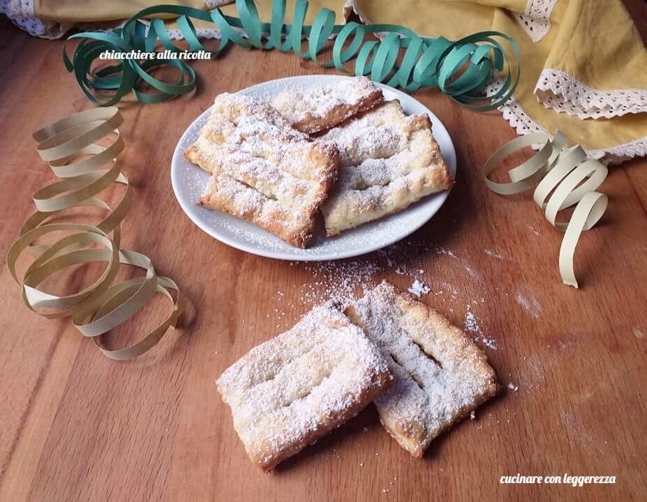 Chiacchiere alla ricotta