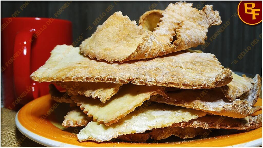 Chiacchiere di carnevale cotte con la friggitrice ad aria