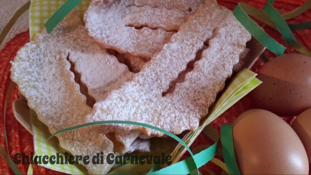 Chiacchiere di carnevale, sottili e leggere