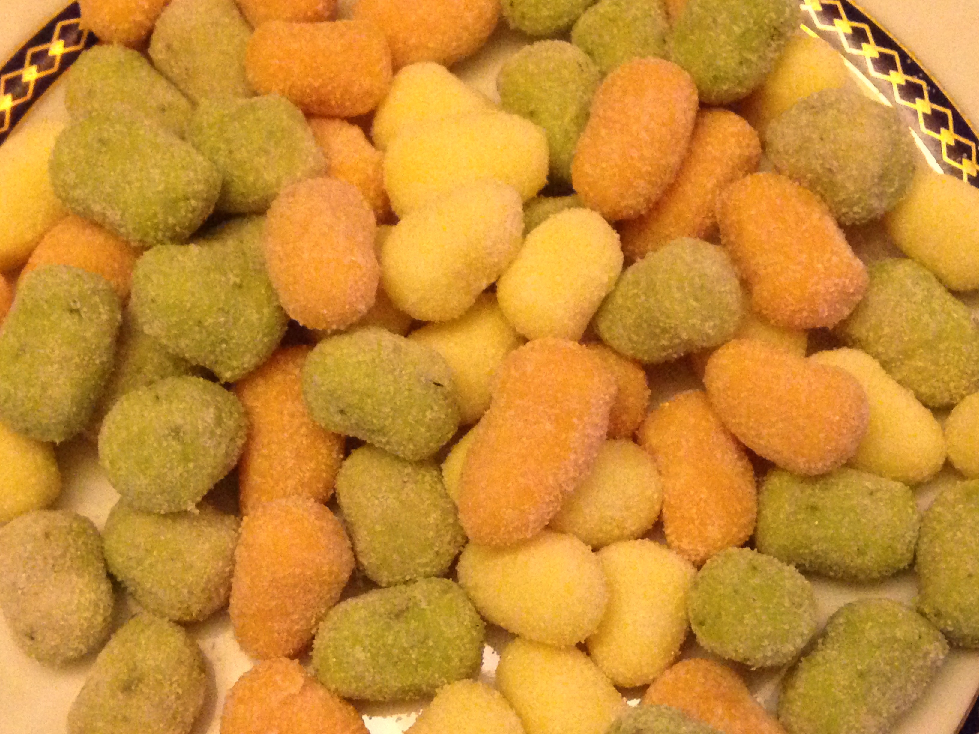 Chicche di patate tricolore