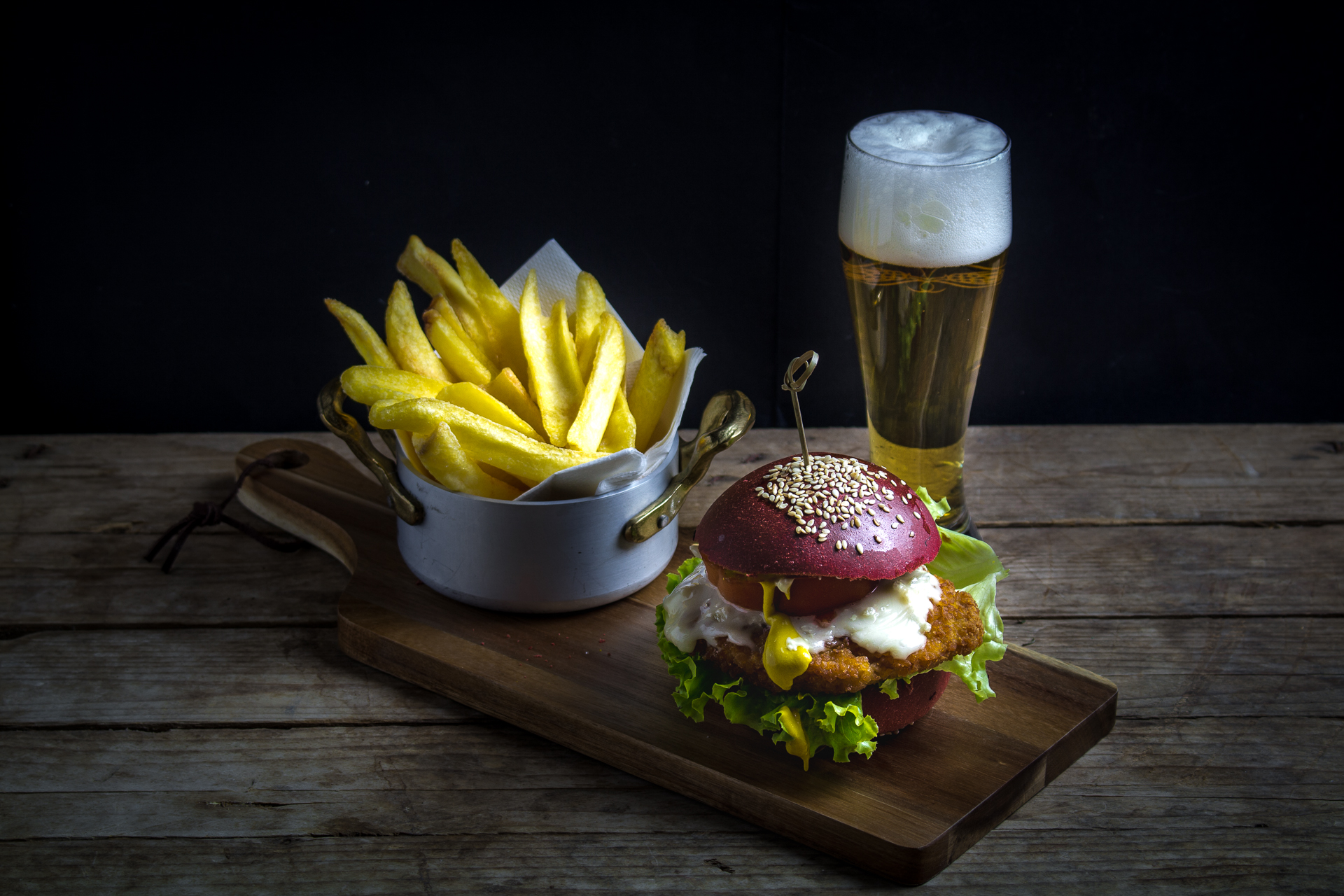 Chicken burger che passione!