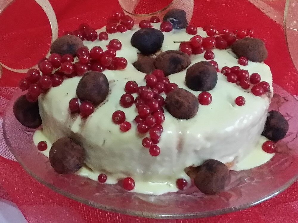 Chiffon cake al Maraschino
