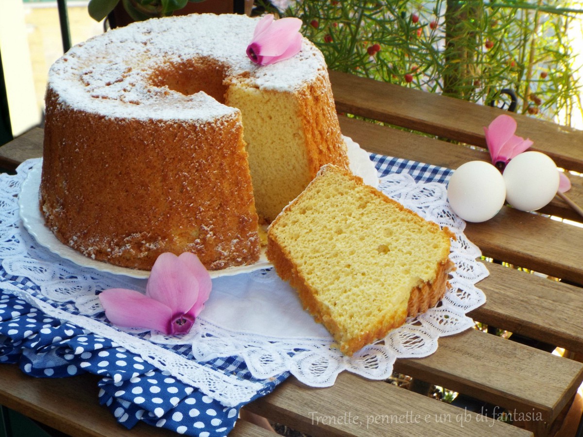 Chiffon cake con succo Ace