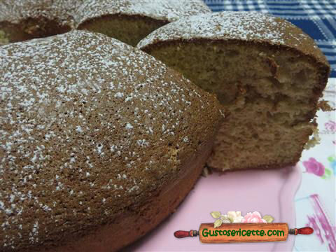 Chiffon cake melagrana senza olio