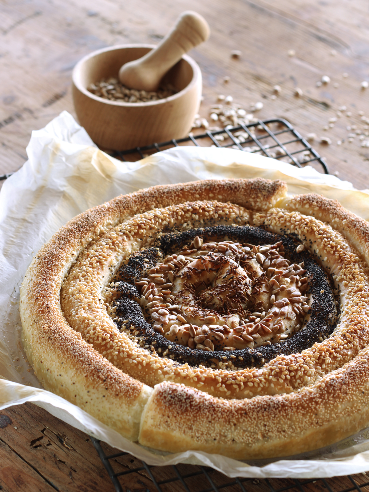 Chiocciola bigusto ripiena (o pane dell’indeciso)