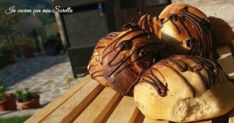 Chiocciole uvetta e cioccolato