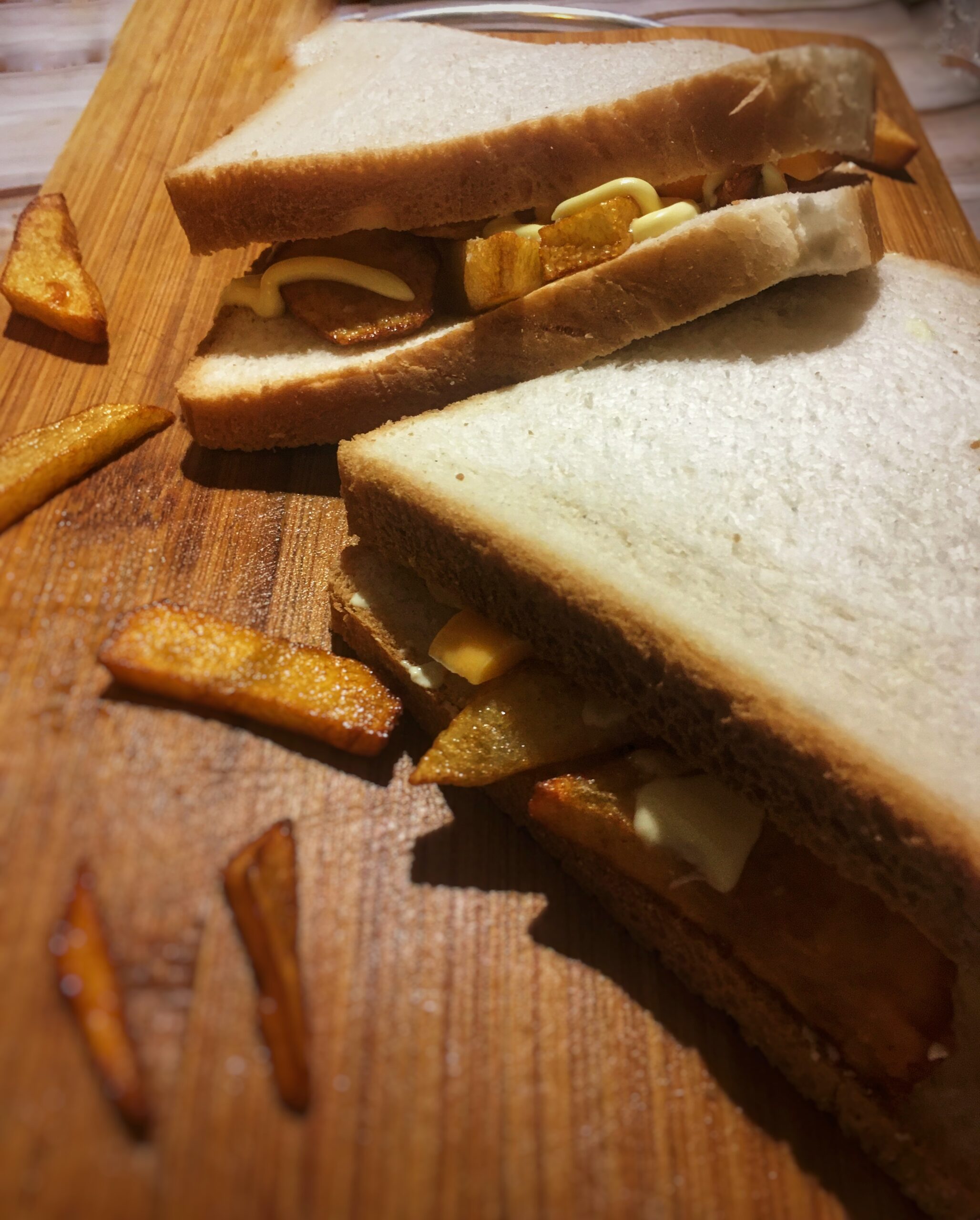 Chips butty (gran bretagna)