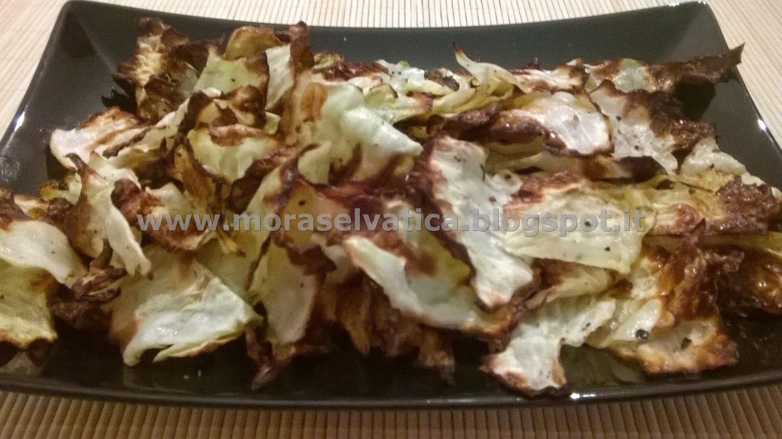 Chips di cavolo cappuccio