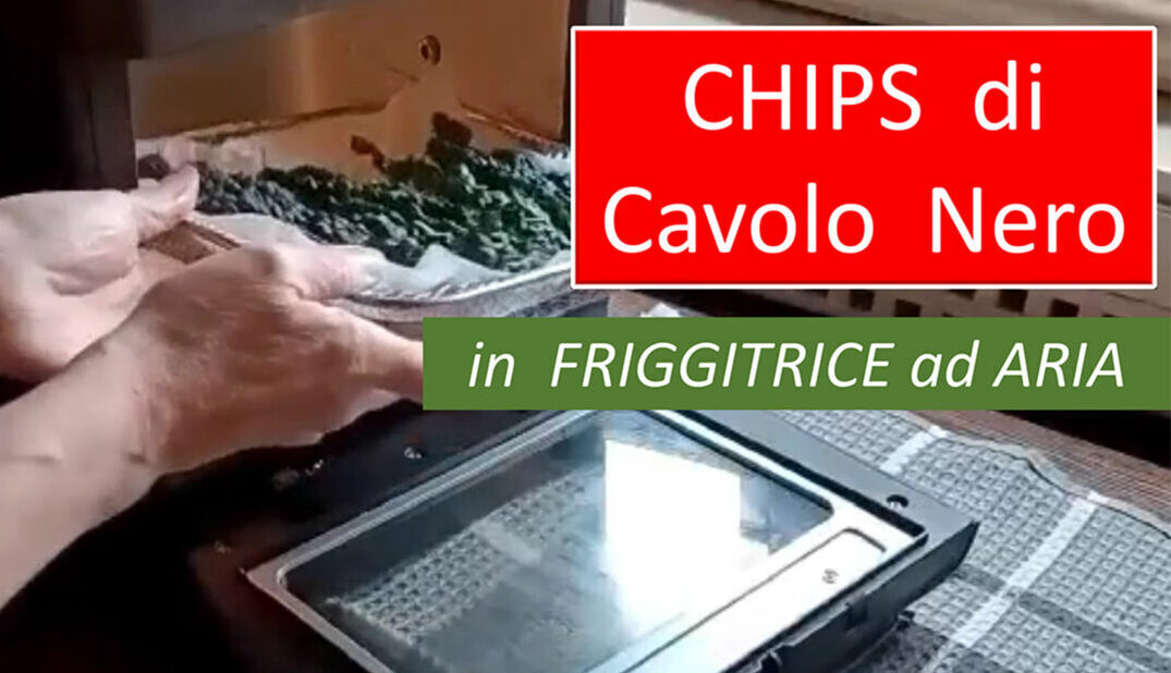 Chips di cavolo nero e mele ? ? ?  cucinate nella friggitrice ad aria ?? 