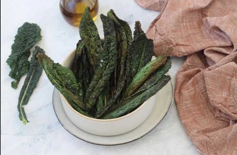 Chips di cavolo nero