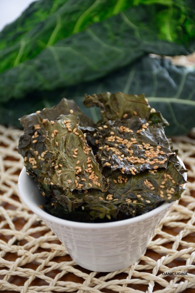 Chips di cavolo nero