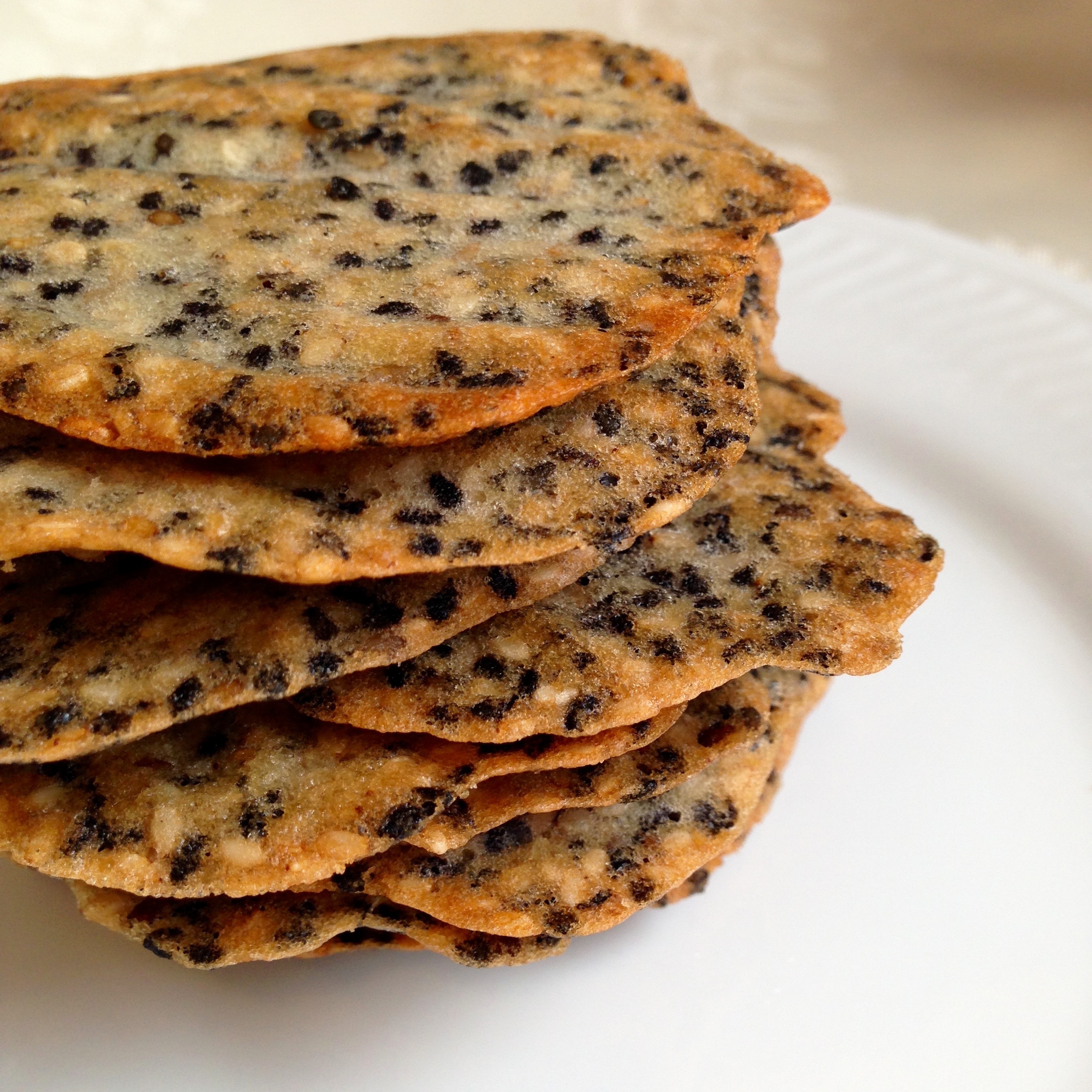 Chips di sesamo