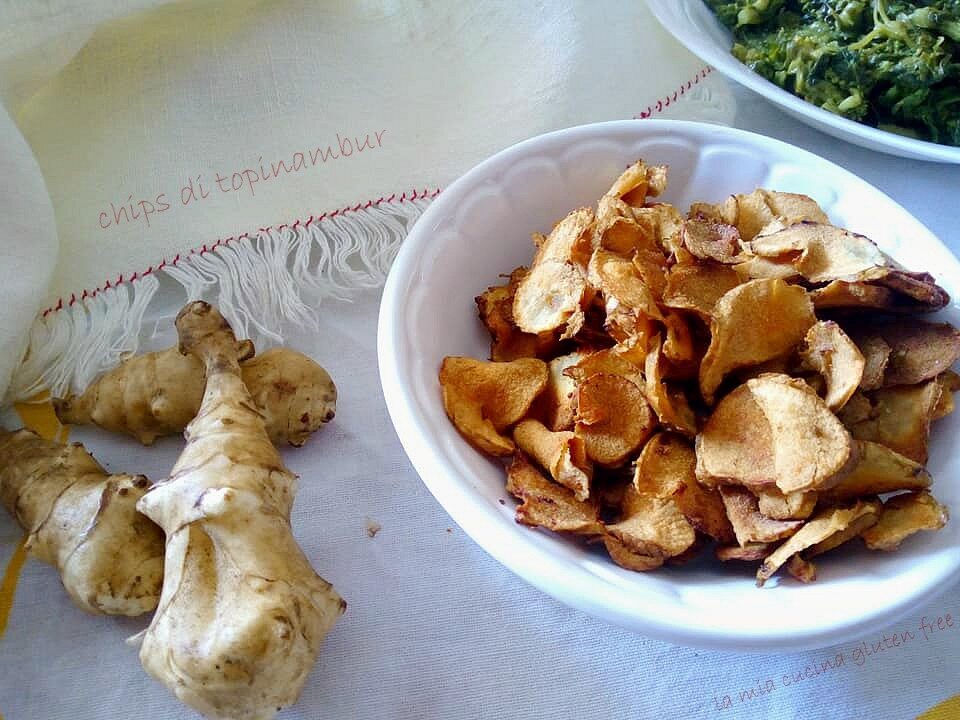 Chips di topinambur