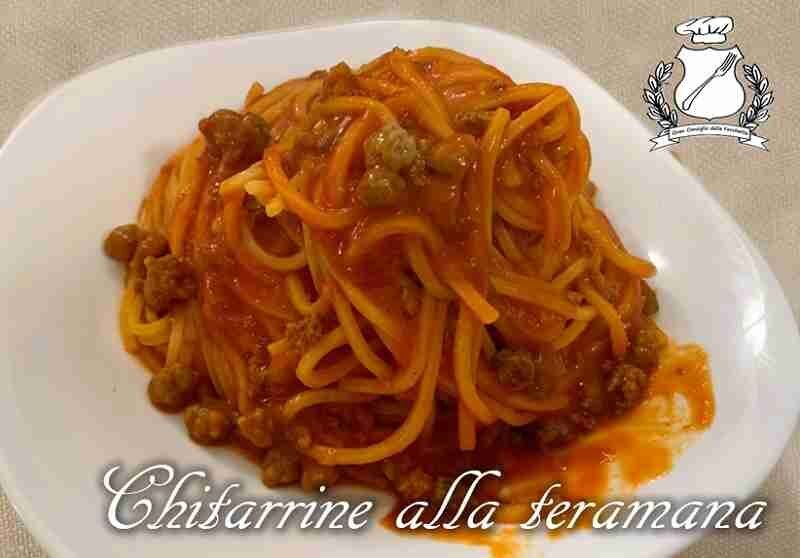 Chitarrine (maccheroni alla chitarra)