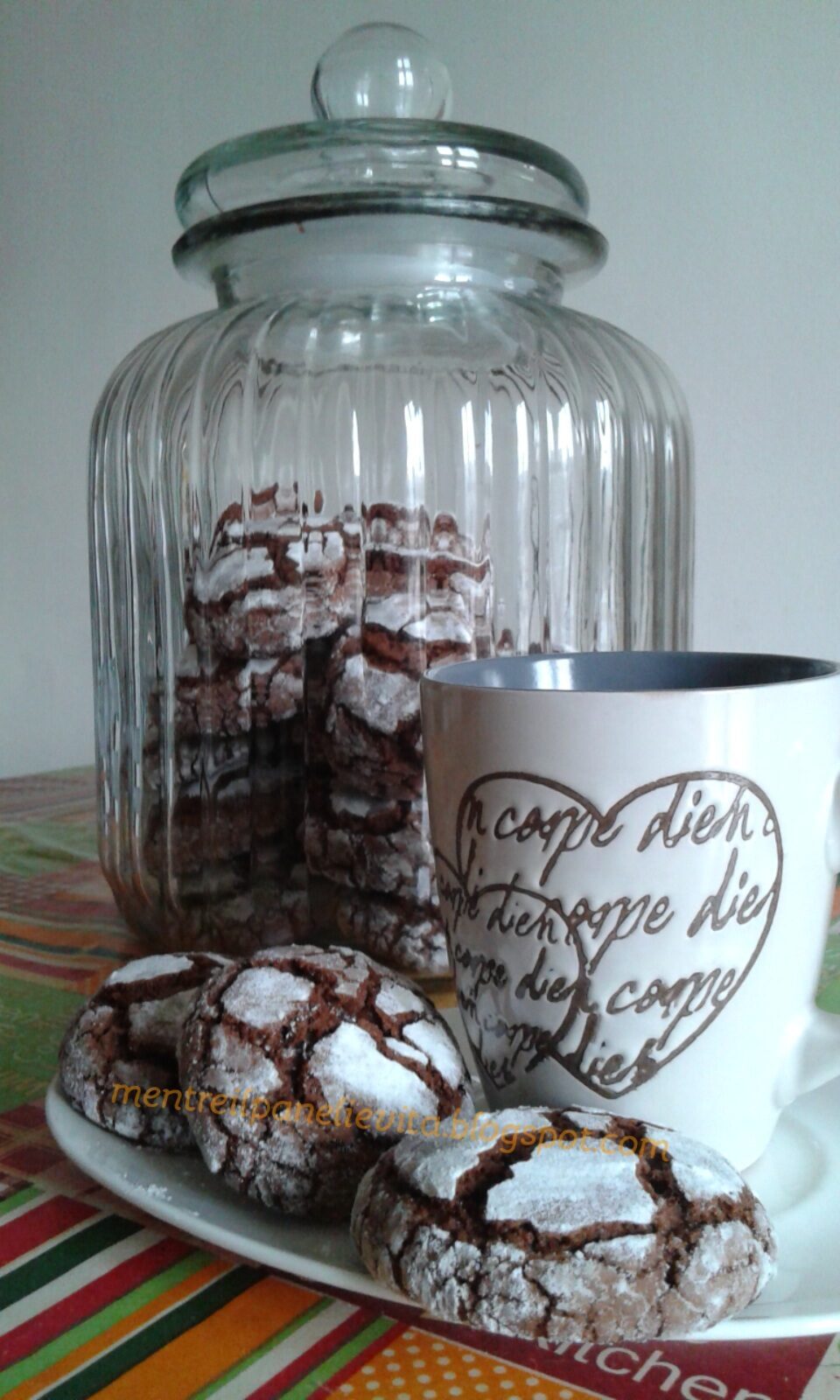 Chocolate crinckles