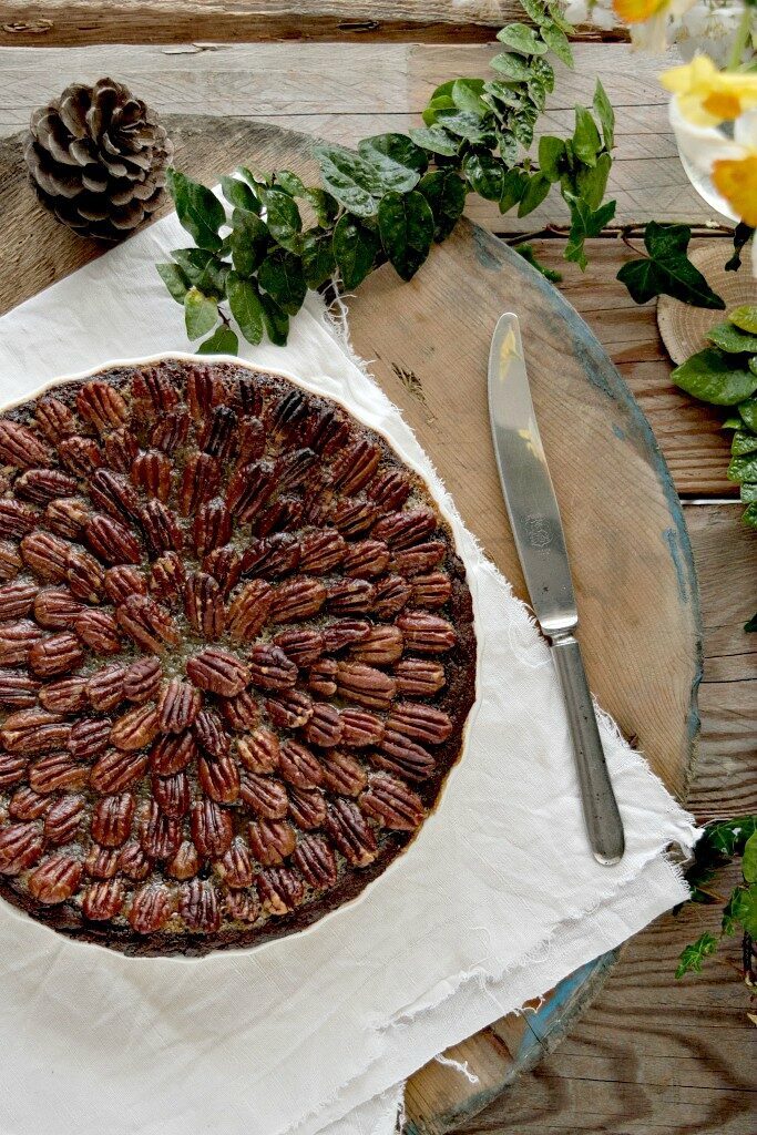 Chocolate pecan pie, una coccola golosa