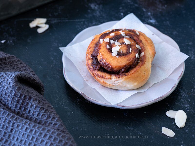 Chocolate rolls o girelle cioccolato